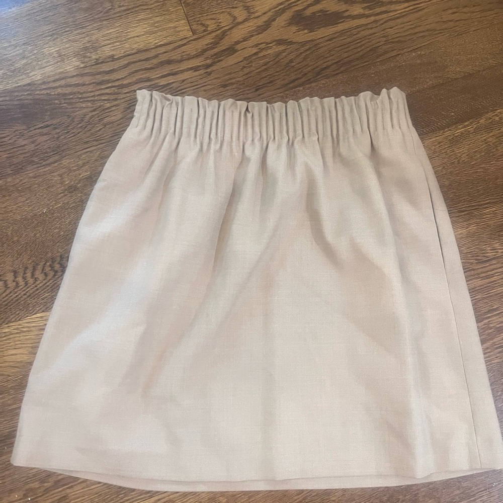 J. Crew Tan Pencil Skirt